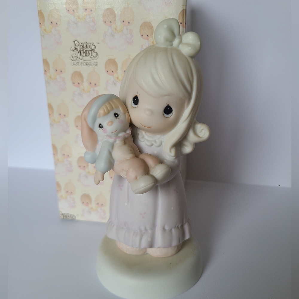 Precious Moments Special Edition Girl Clown Collectible Porcelain Figurine